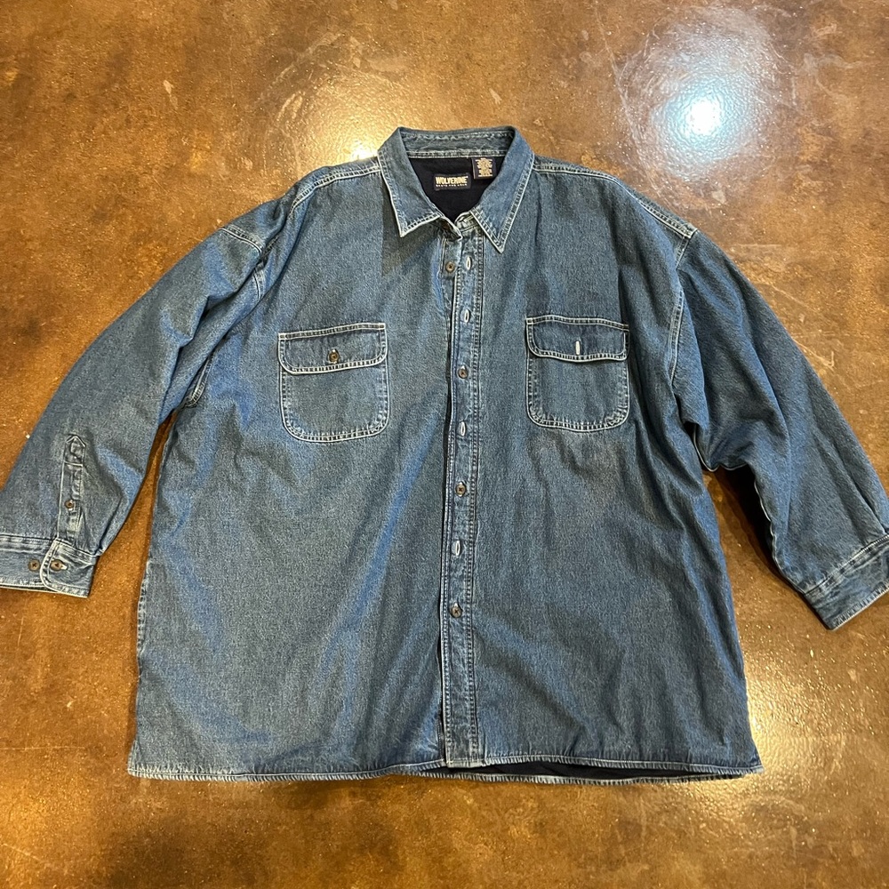 Wolverine fleeced lined men’s jacket size 3XL